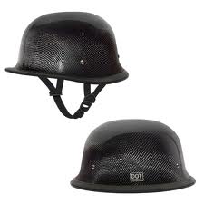 German Carbon Fiber Motorcycle Half Helmet