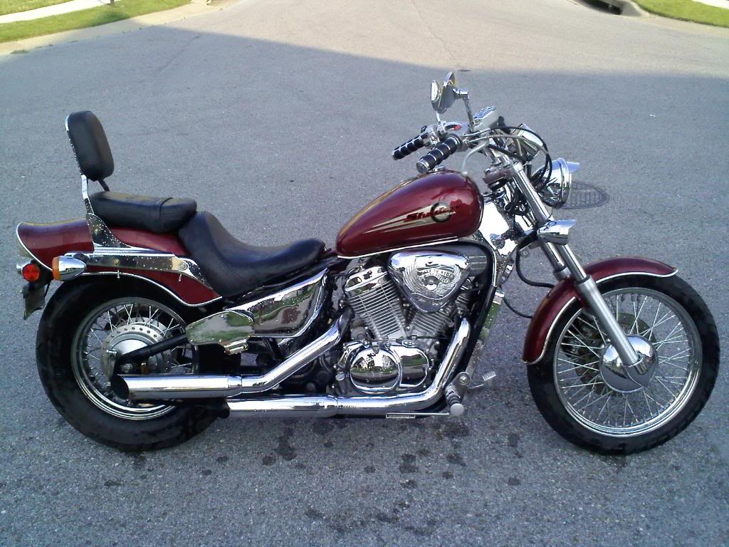 2001 Honda shadow vlx 600 exhaust #5