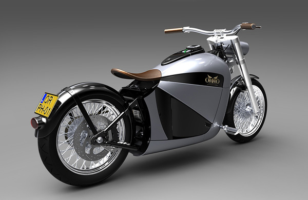 Electric Bobber Motorcycle