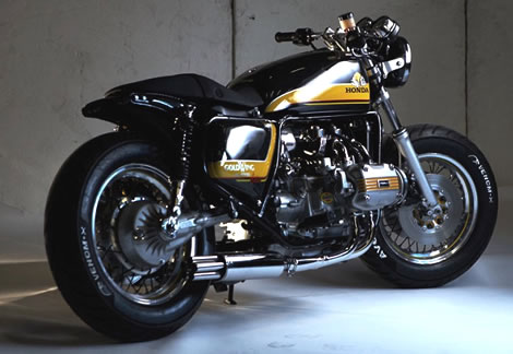 Honda on Honda Goldwing Cafe Racer Motorcycles