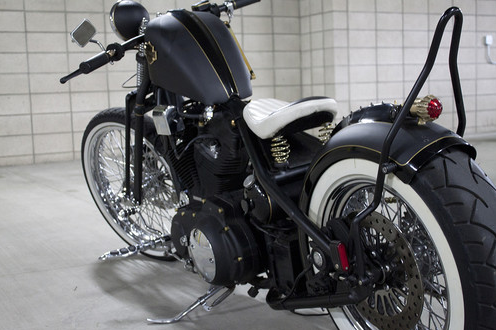 Harley-Davidson XLH-1200C Bobber Motorcycle