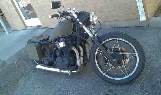 Honda CB550 Nighthawk Bobber Motorcycle