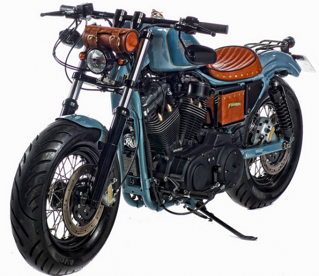 Sportster Harley Davidson Bobber Motorcycle
