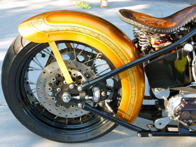 Lucky 7 Bobber Motorcycle