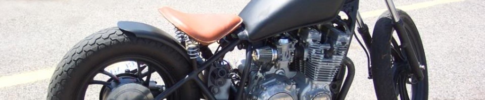 Yamaha Black Knuckle Bobber Motorcycle